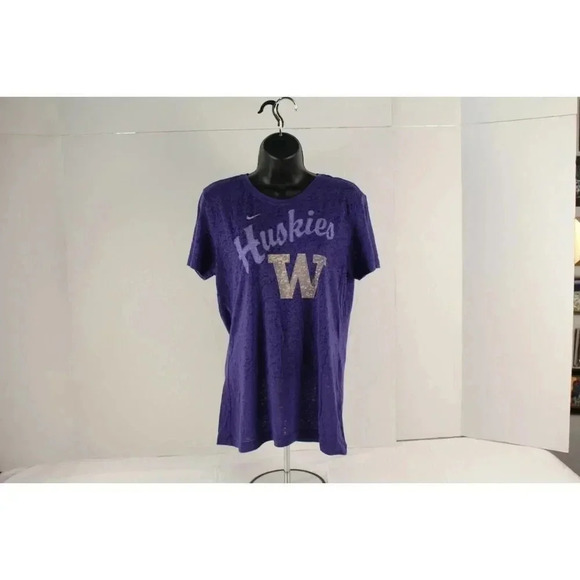 ladies Nike Huskies tee shirt size L - Picture 1 of 4